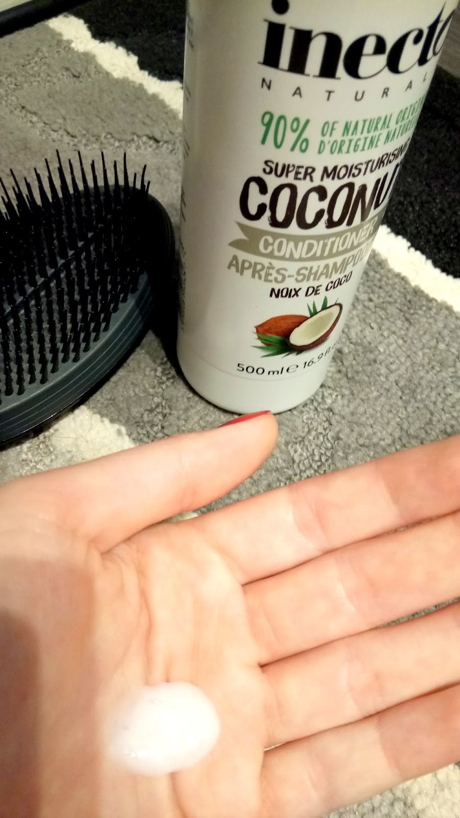 odżywka do włosów inecto pure coconut oil