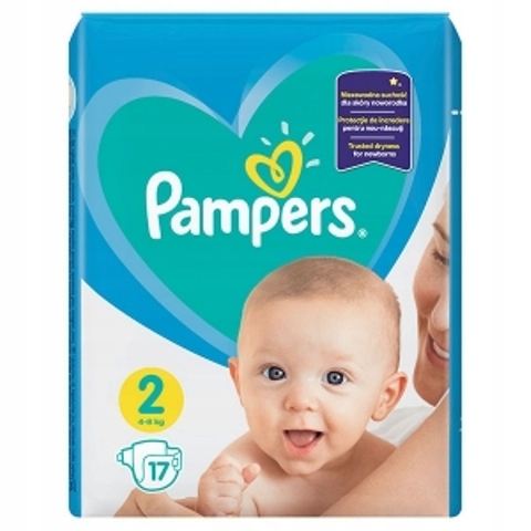 pampers activ baby 17 sztuk