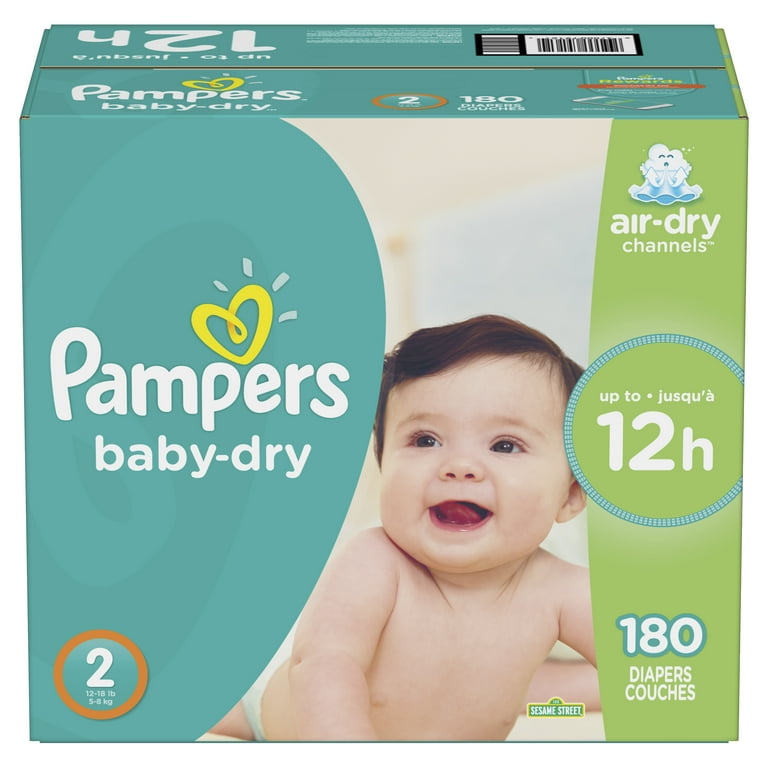 pampers 12 hour baby dry