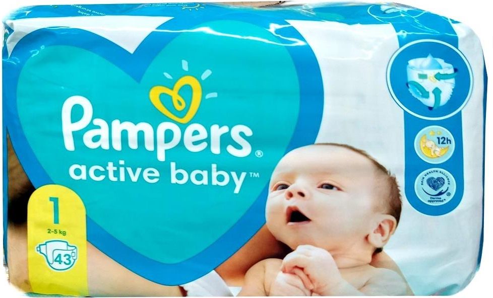 pampers 43 szt