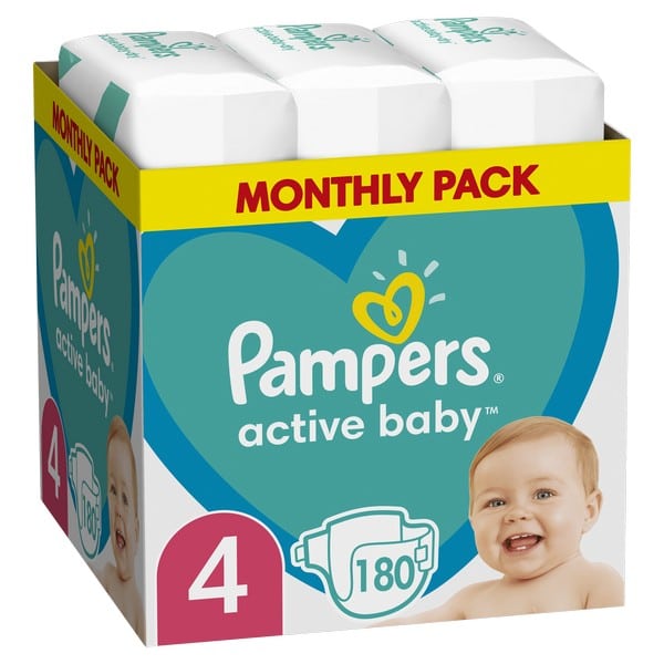 pampers baby active 4