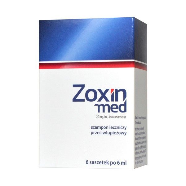 zoxin-med 20 mg ml szampon leczniczy