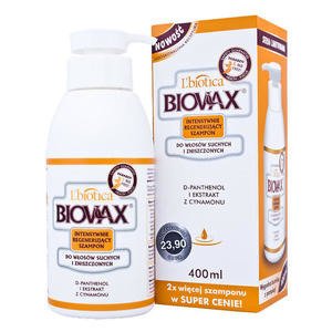 biovax 400 ml szampon