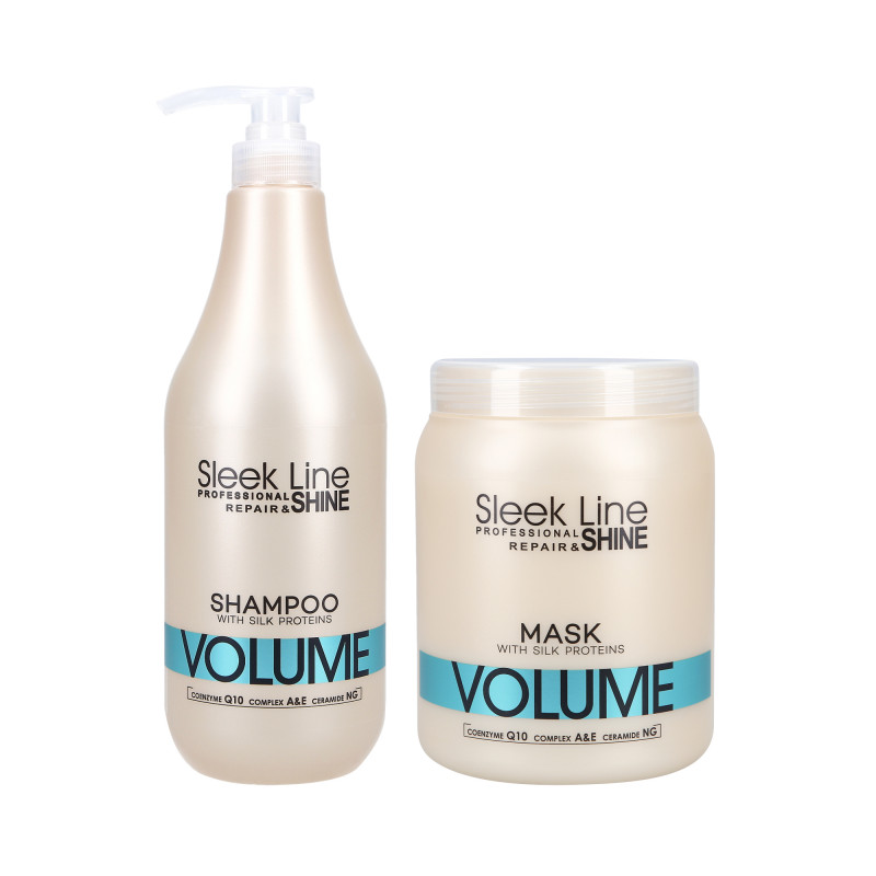 stapiz szampon sleek line z jedwabiem volume