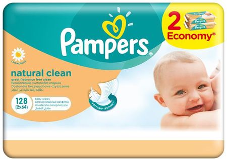 skład chusteczki pampers natural clean