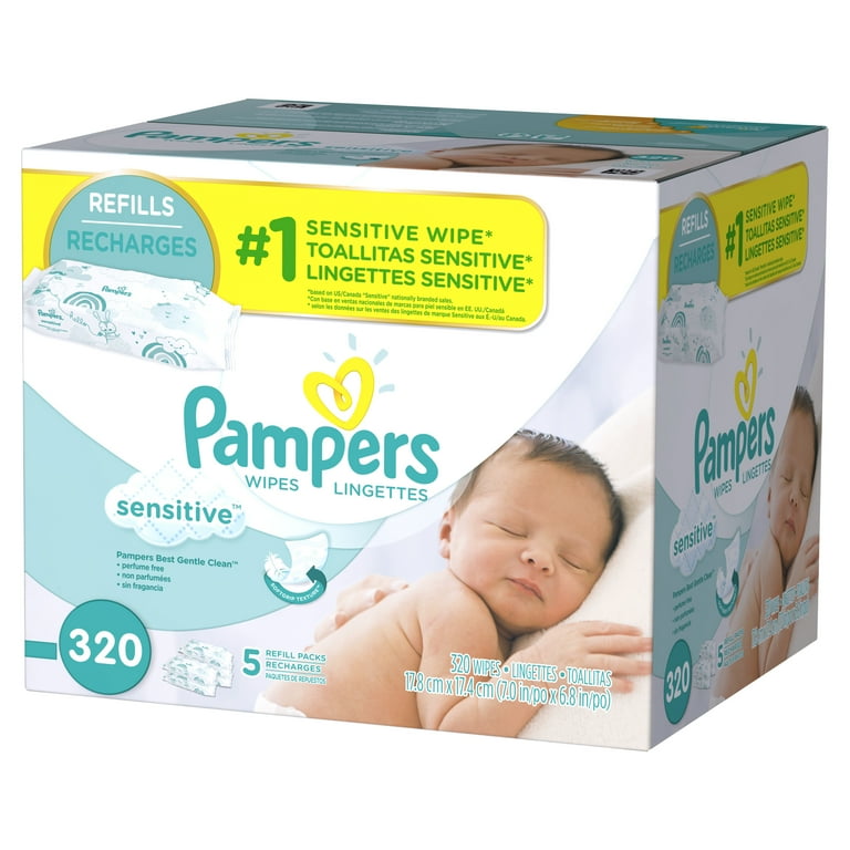 pampers sensitive care 5