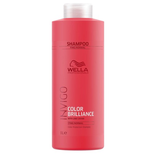 wella brilliance szampon pielęgnujący farbowane włosy cienkie wizaz