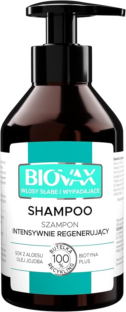 l biotica biovax szampon do włosów słabych i wypadających