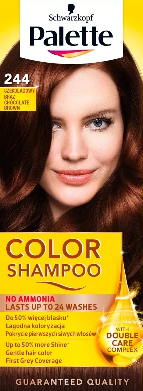 palette color shampoo szampon koloryzujący czekoladowy