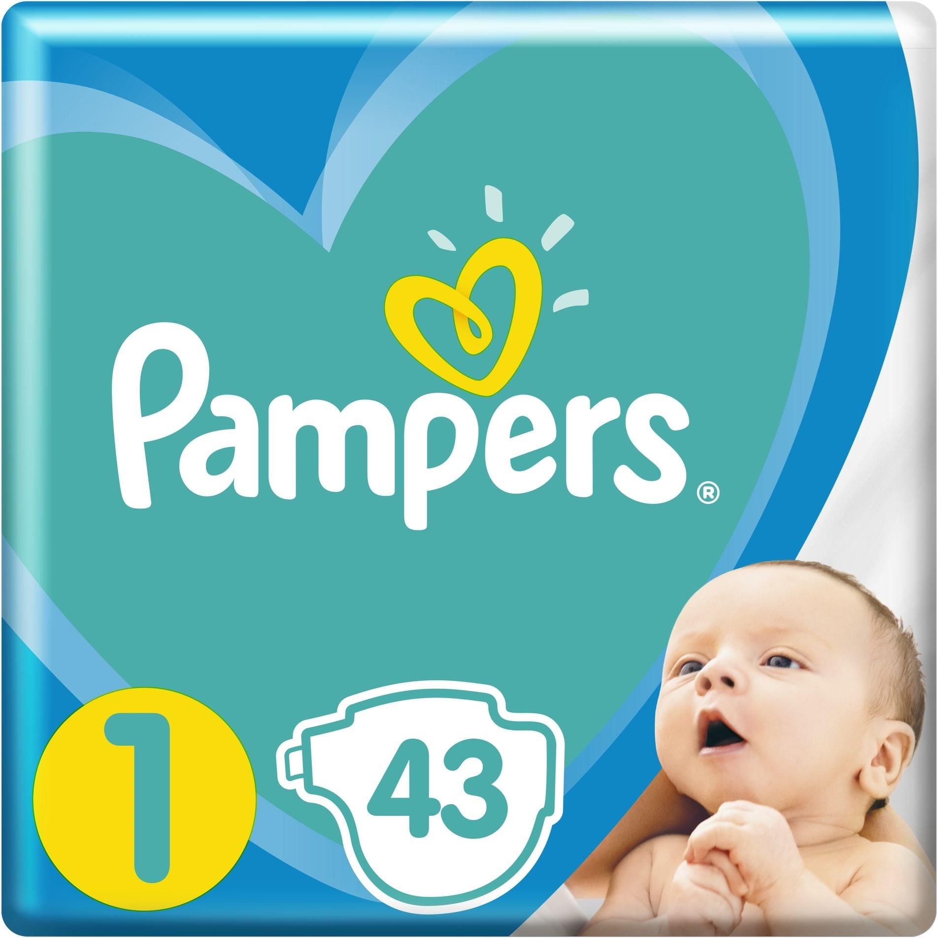 pampers premium 1 43 szt cena