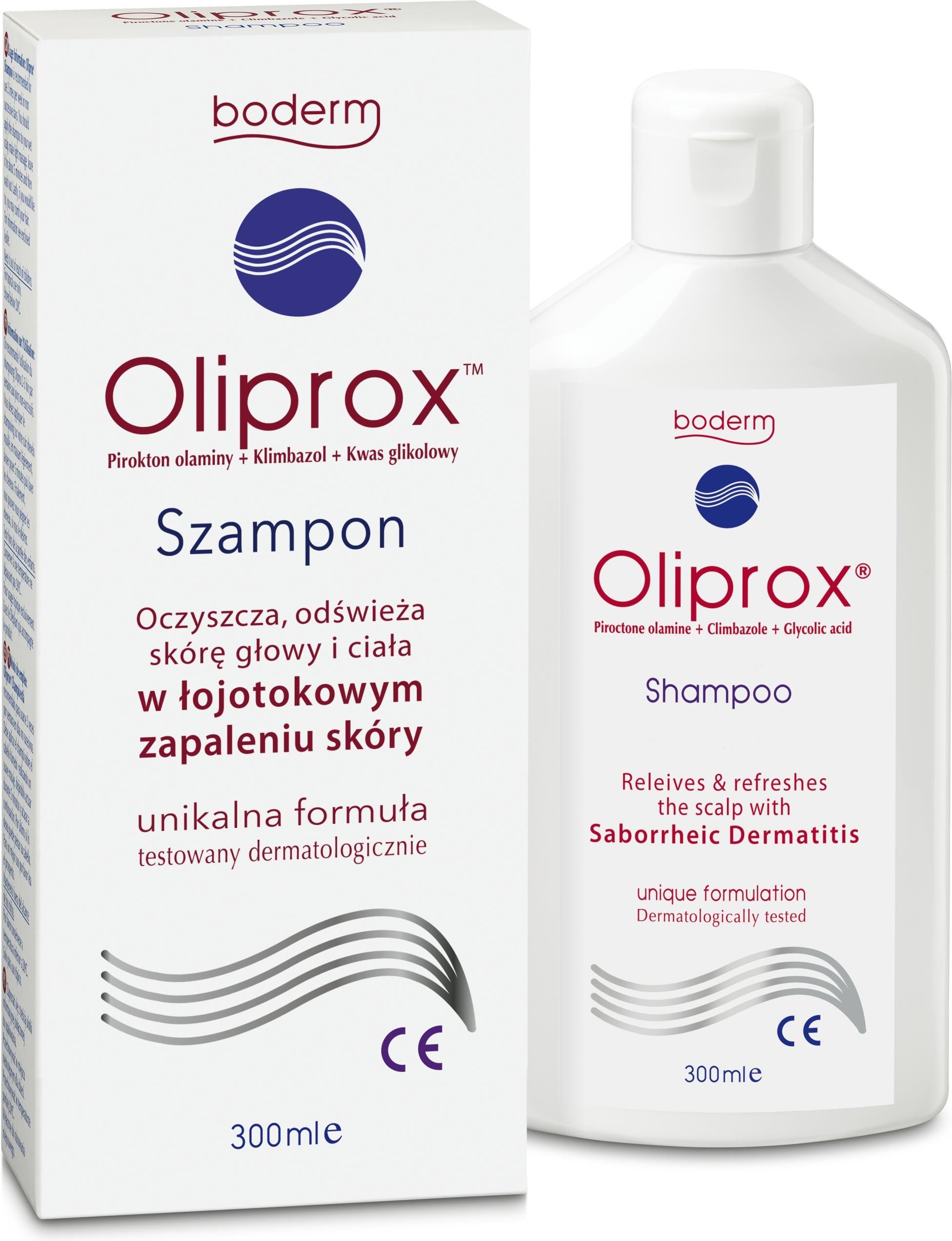 oliprox szampon oczyszczający w łojotokowym zapaleniu skóry opinie