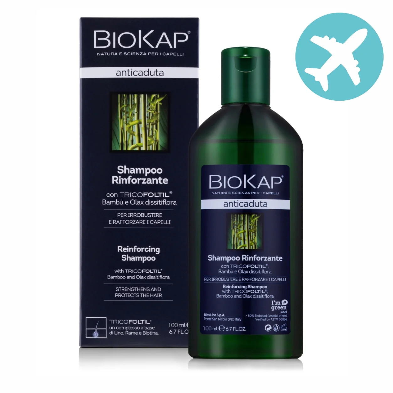 biokap anticaduta szampon 100 ml