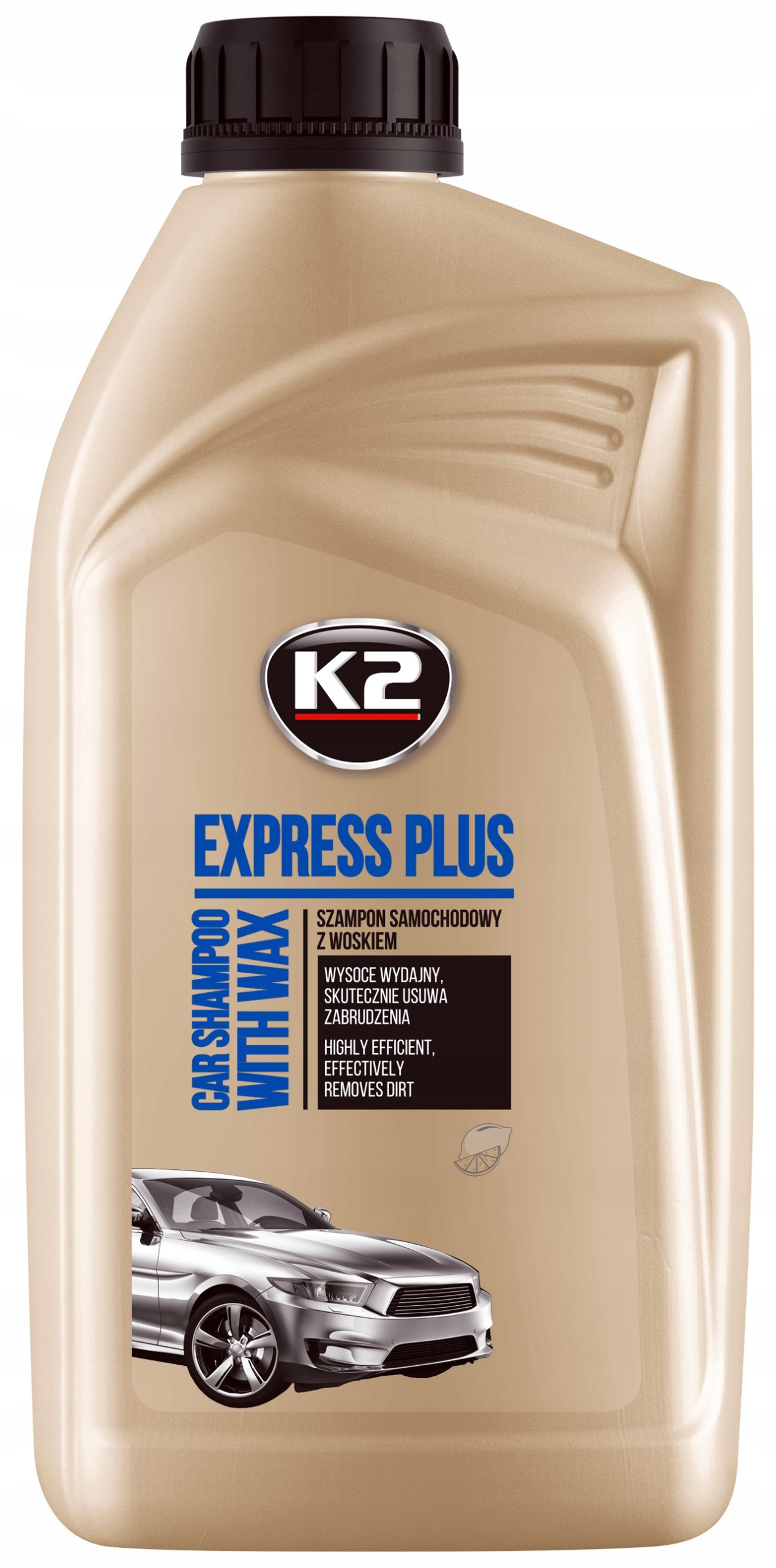 k2 express plus wydajny szampon z woskiem 1l