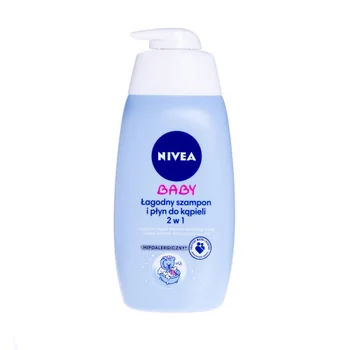 nivea baby szampon i płyn do kąpieli 2w1 500ml gratis