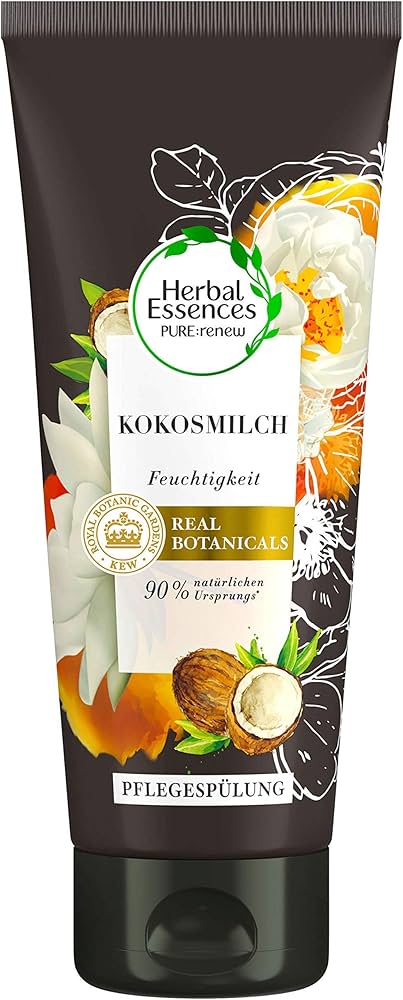 herbal essences bio renew nawilżająca odżywka do włosów mleko kokosowe