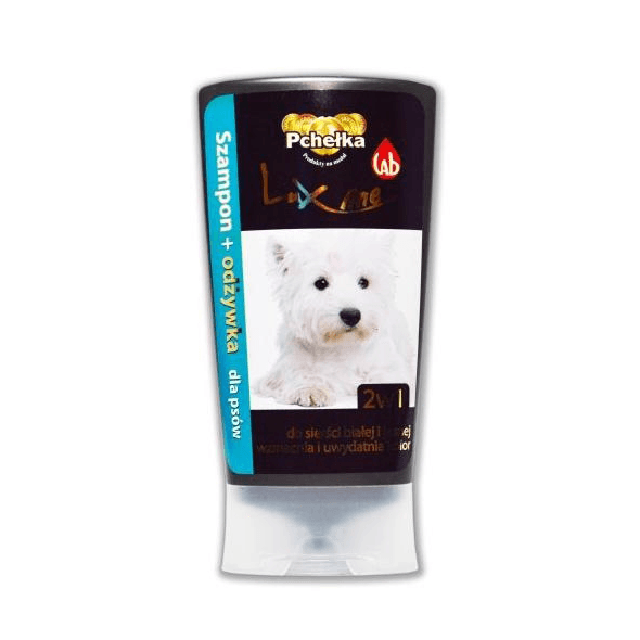 pchełka szampon dla białych psów