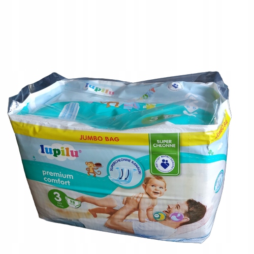 pieluchy lupilu 3 premium comfort 5-9kg