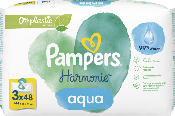 chusteczki pampers aqua pure rossmann