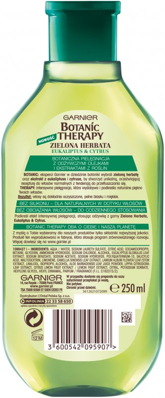 garnier botanic therapy szampon skład