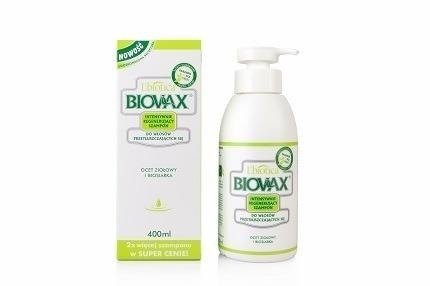 biowax przetłuszczające się szampon