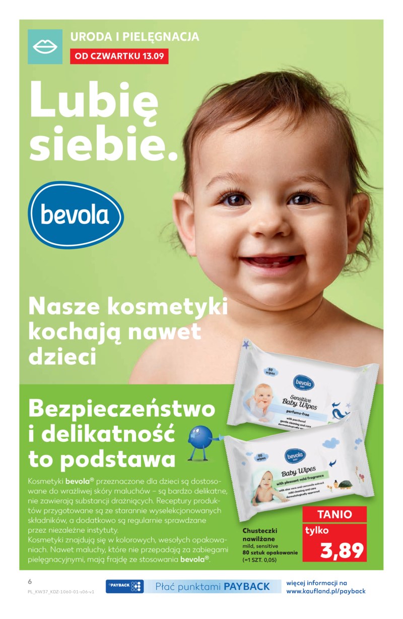 bevola chusteczki nawilżane