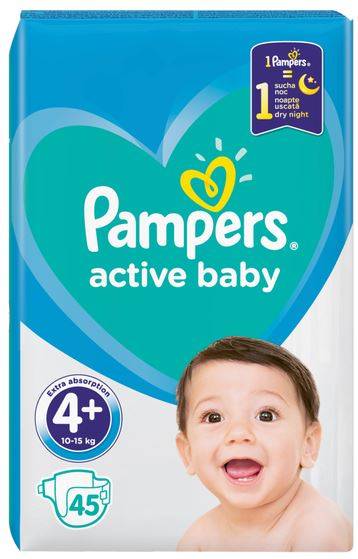 pieluchy pampers maxi plus