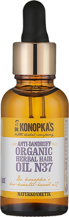 dr konopkas organiczny ziołowy olejek do włosów