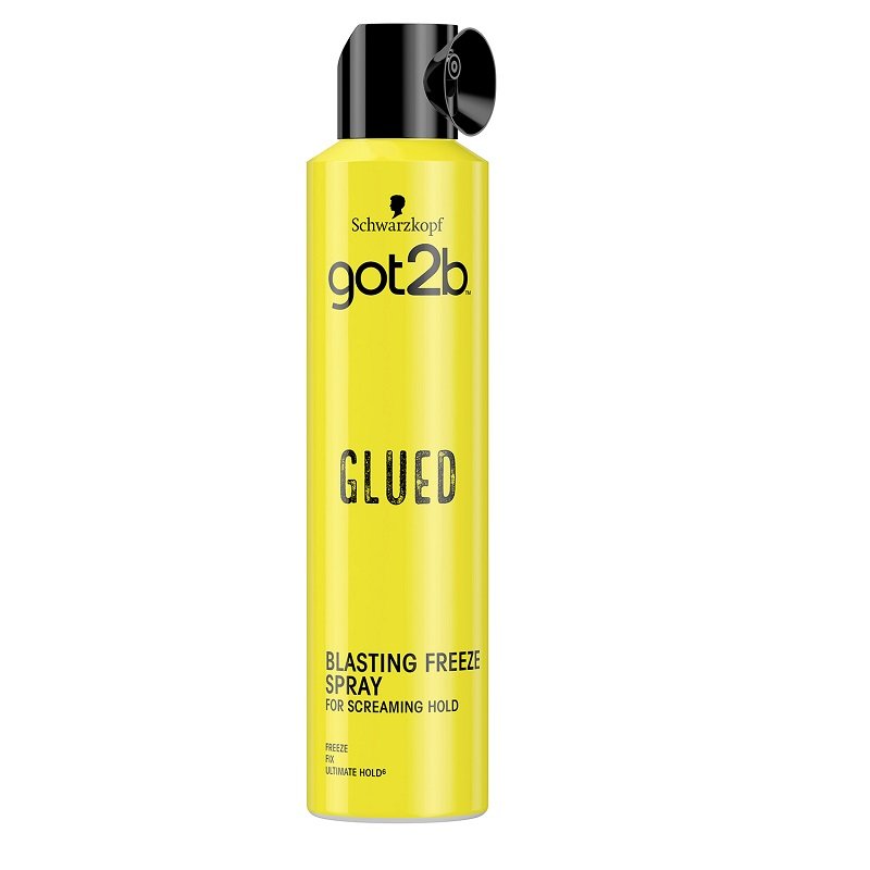 schwarzkopf glued lakier do włosów