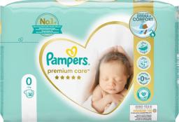 pampers premium care pieluchy jednorazowe rozmiar 0 newborn 30 szt