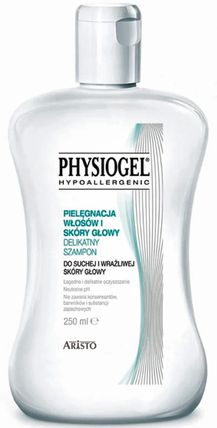 physiogel szampon delikatny do suchej i wrażliwej skóry głowy