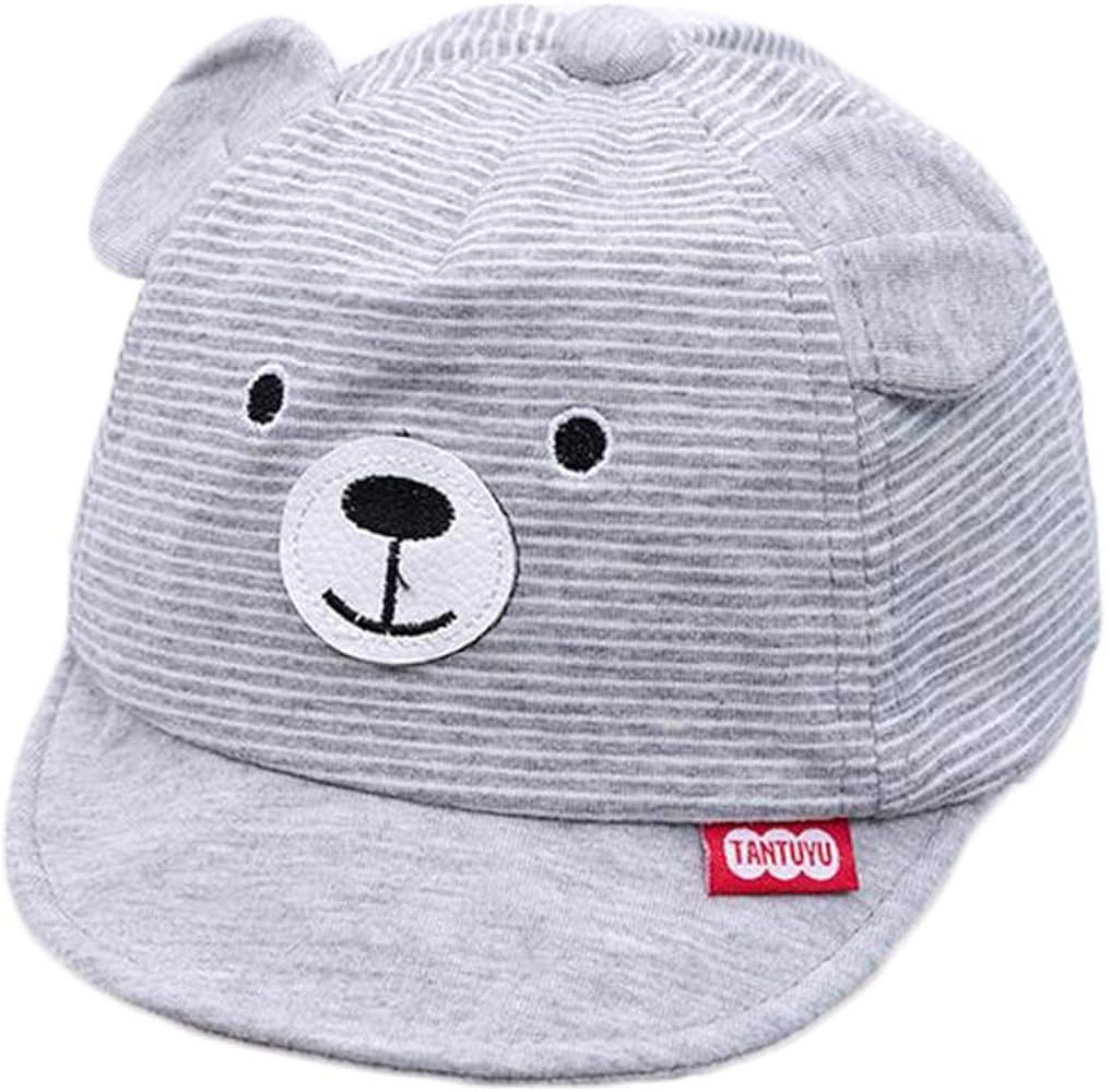 Childrens cotton spring hat grey