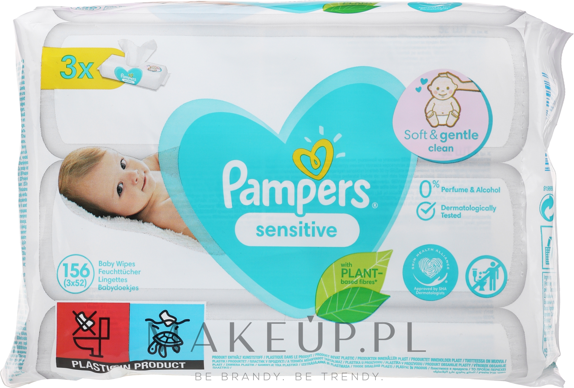 pampers sensitive chusteczki nawilżone