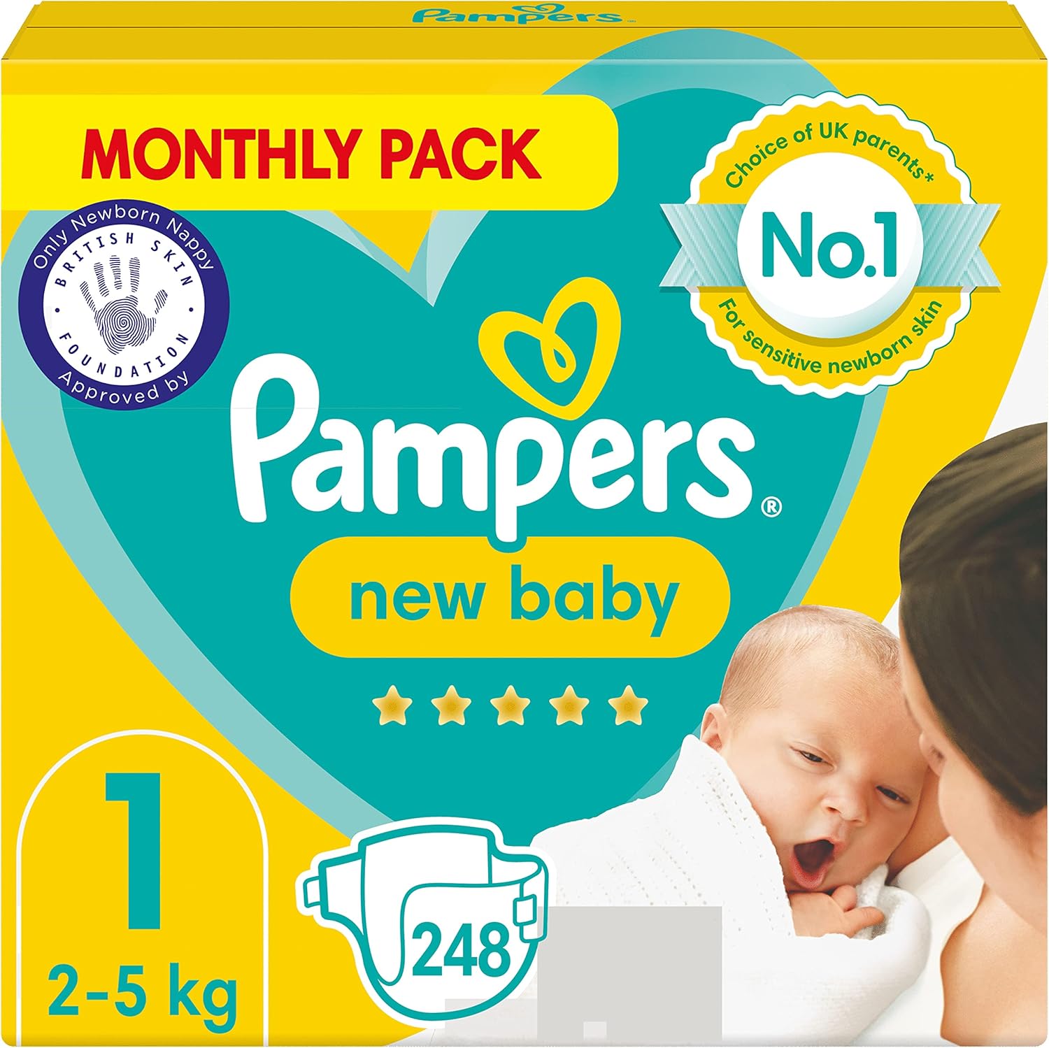 pampers monthly pack 2