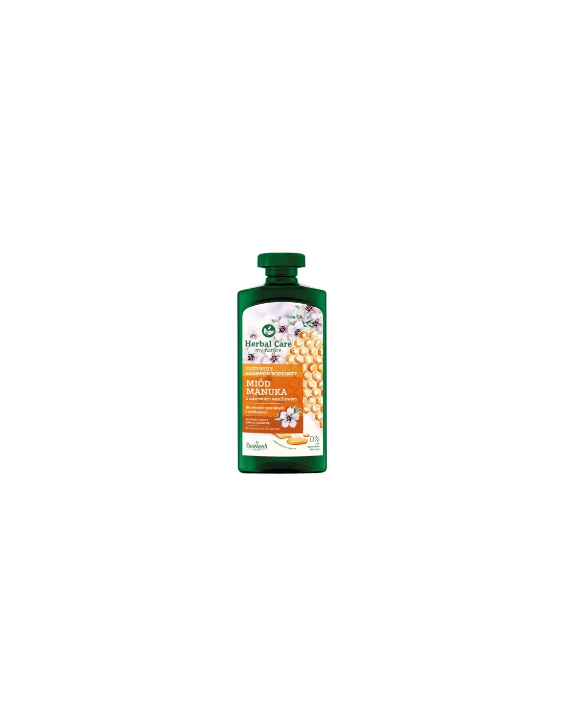 farmona herbal care szampon do włosów miód manuka 500ml