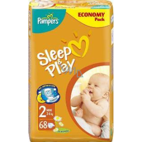 pampers 2 sleep and play mini 3-6kg 70 ks