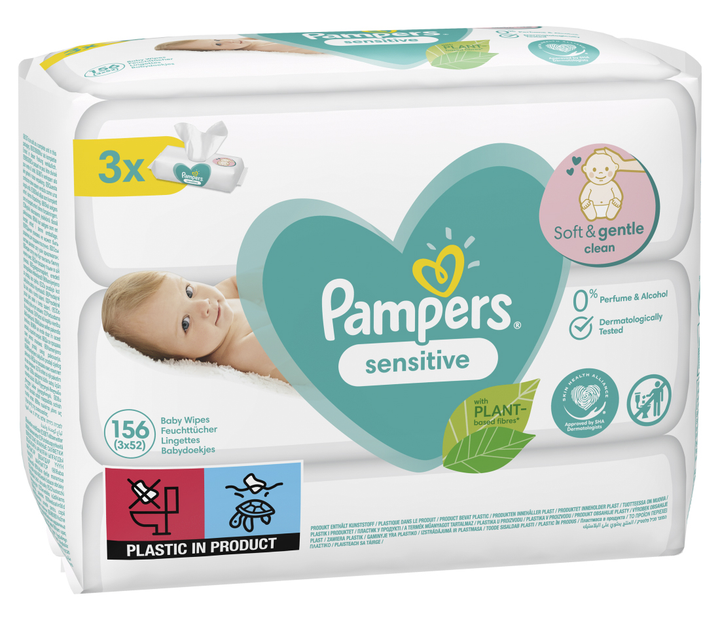 chusteczki pampers sensitive wipes