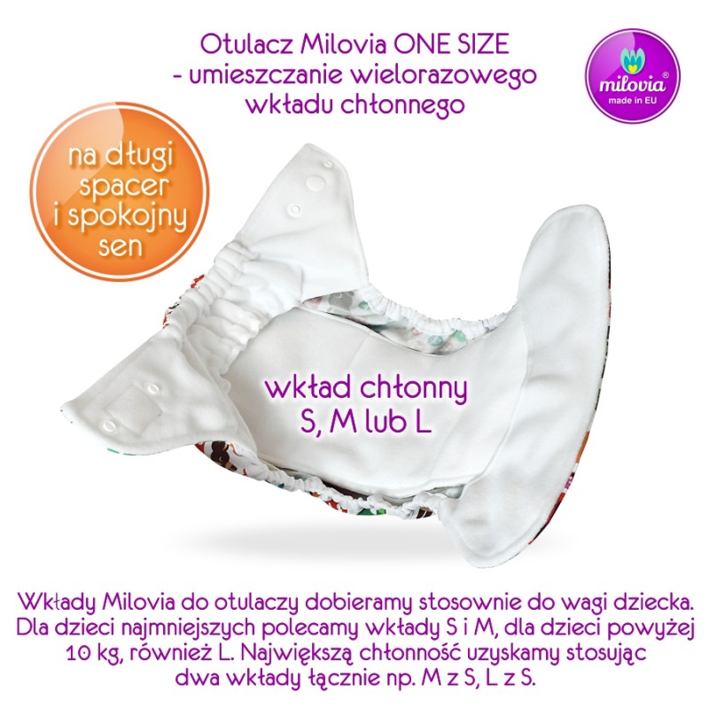 pieluchy wielorazowe otulacze milovia sklep