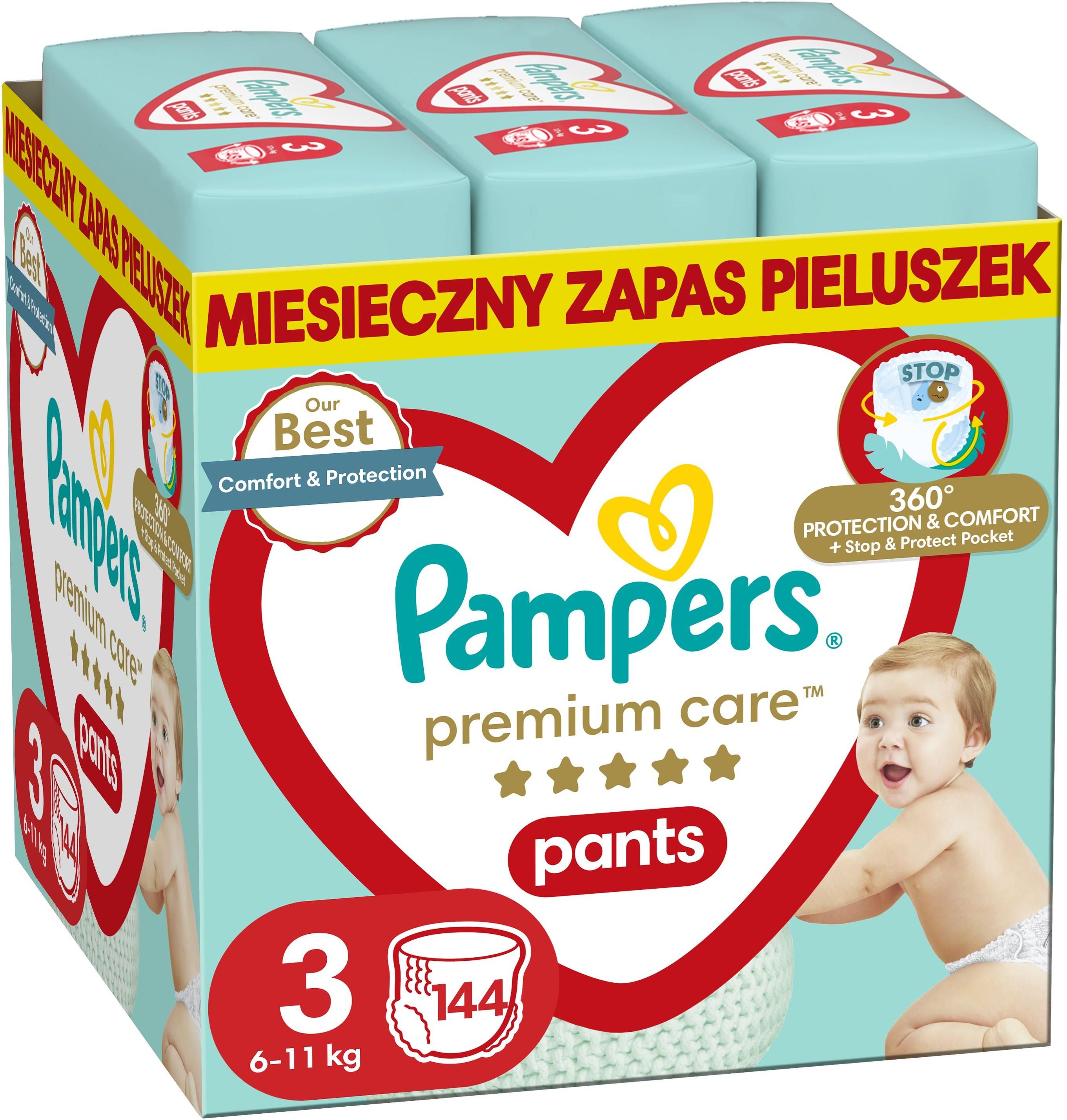 pampers 144szt