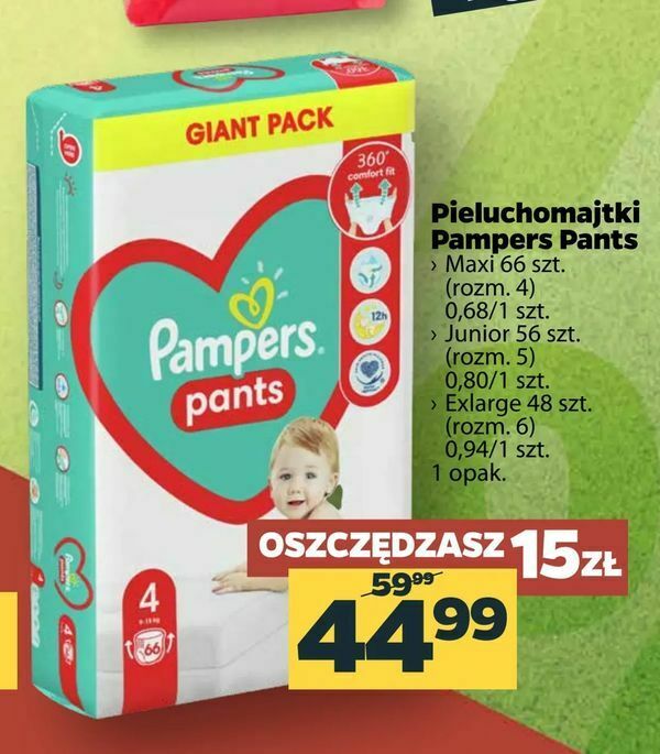 pampers pants promocja stalowa wola