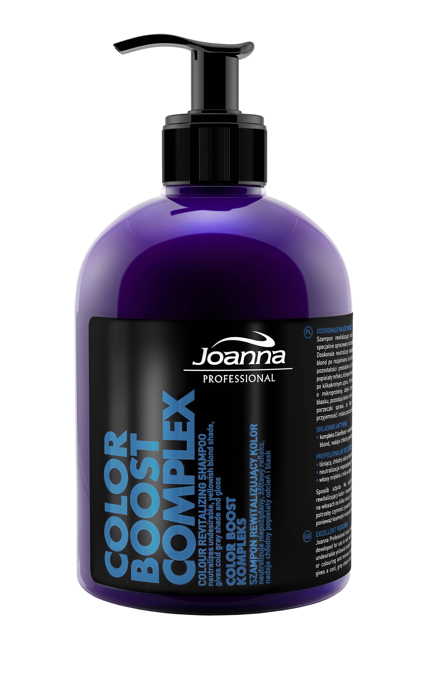 joanna professional szampon fioletowy color boost complex