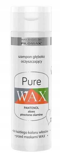 wax pure szampon głęboko oczyszczający