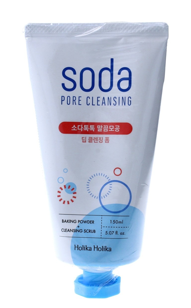 pianka do mycia twarzy soda 150ml holika holika