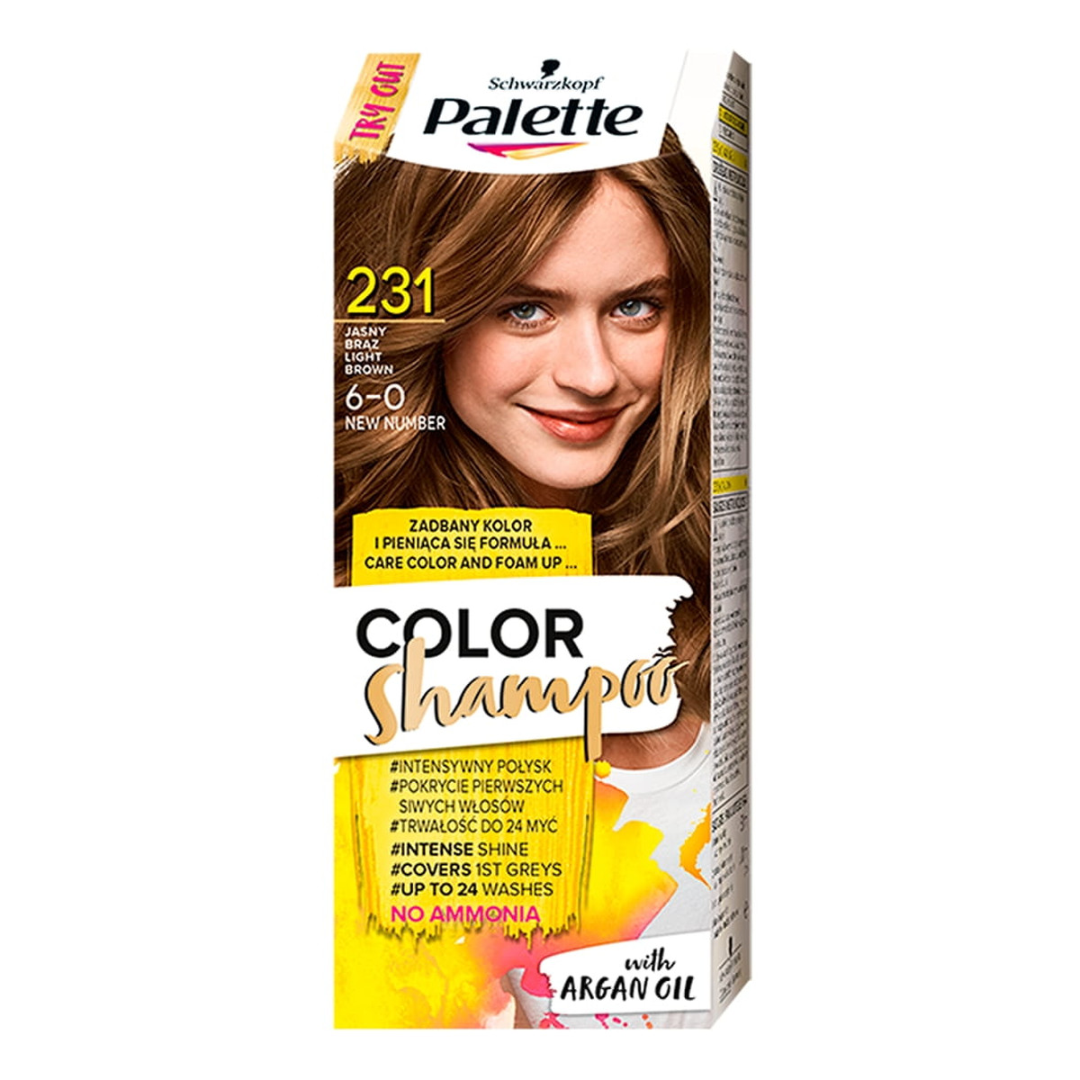 palette color shampoo szampon koloryzujący bez amoniaku ile sie trzyma