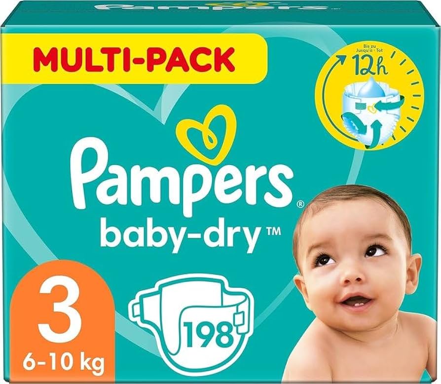 pieluchy pampers baby dry 3