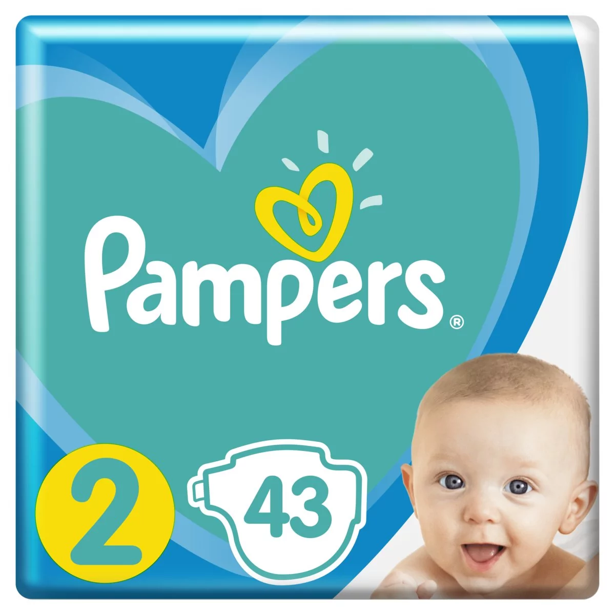 pampers new baby dry 43 szt cena