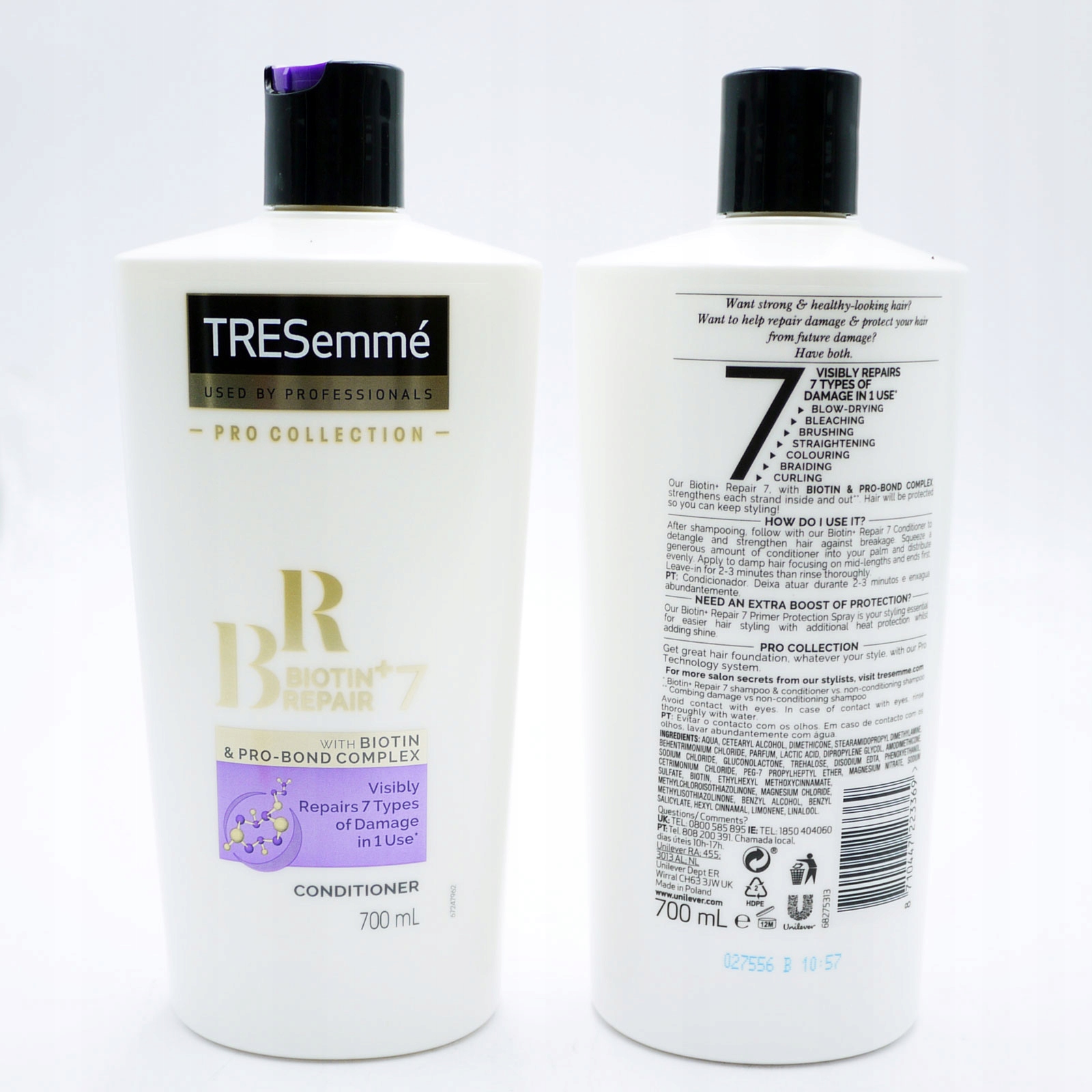 odżywka do włosów tresemme br biotyn repair 7