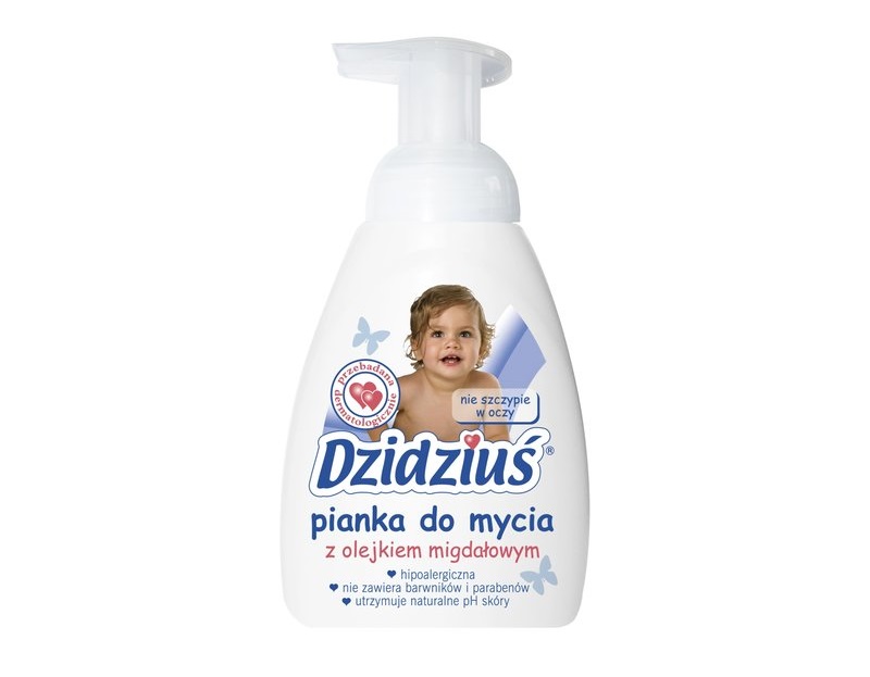 pianka do mycia twarzy dzidziuś