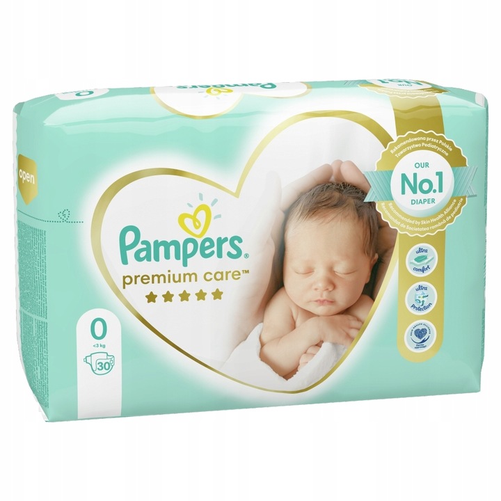 pampers piekuszki jednorazowe dla niemowlaka 0