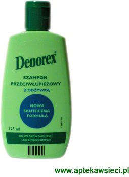 denorex szampon przeciwłupieżowy włosy tłuste