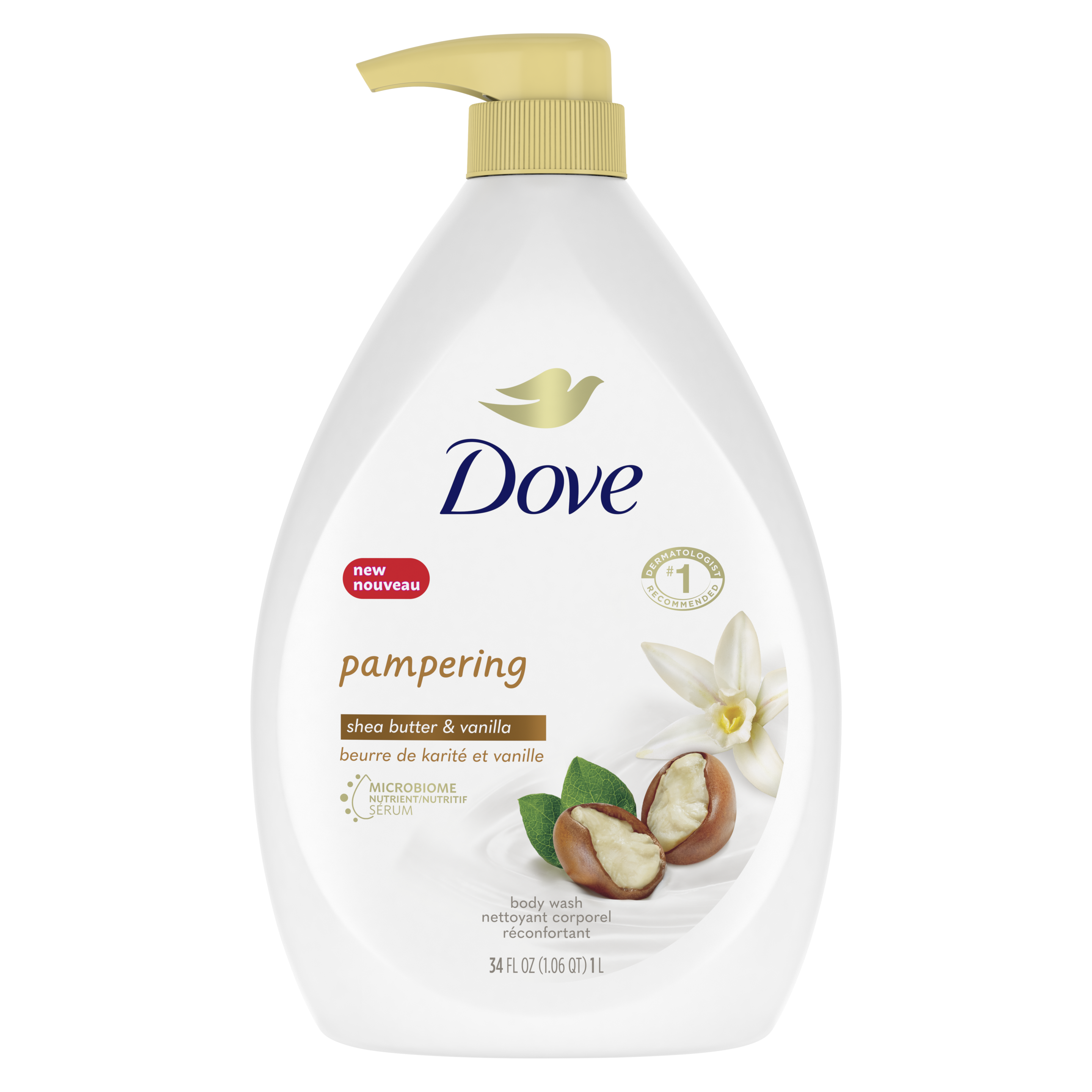 dove purely pampering